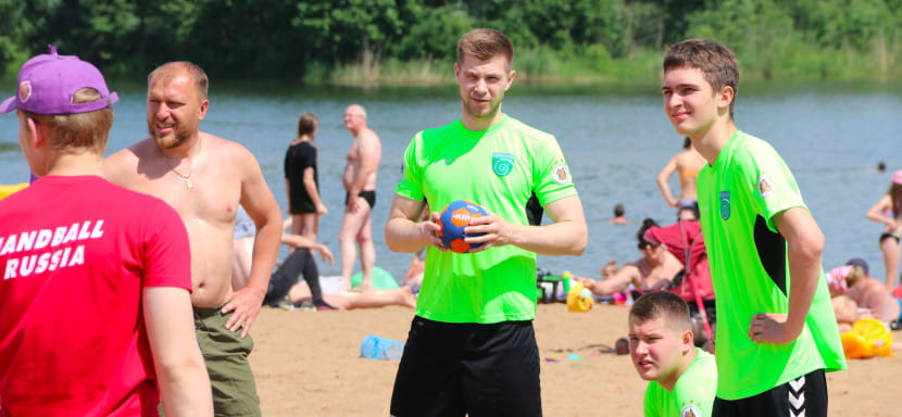 Евгений Кузнецов об участии "Чеховских медведей" в рок-фестивале: "Смогли завербовать новых болельщиков. Радует, что получилось поиграть в гандбол"