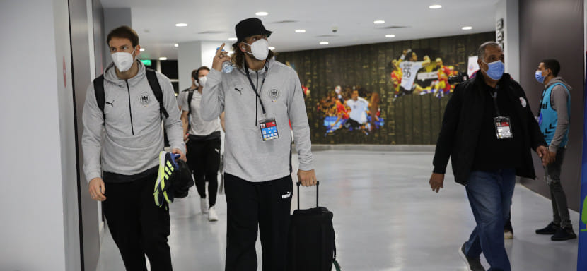 ЧМ-2021. Аксель Кромер: "Со спортивной точки зрения отмена матча — это плохо. Но в данном случае мы чувствуем себя безопаснее, не выходя на площадку"