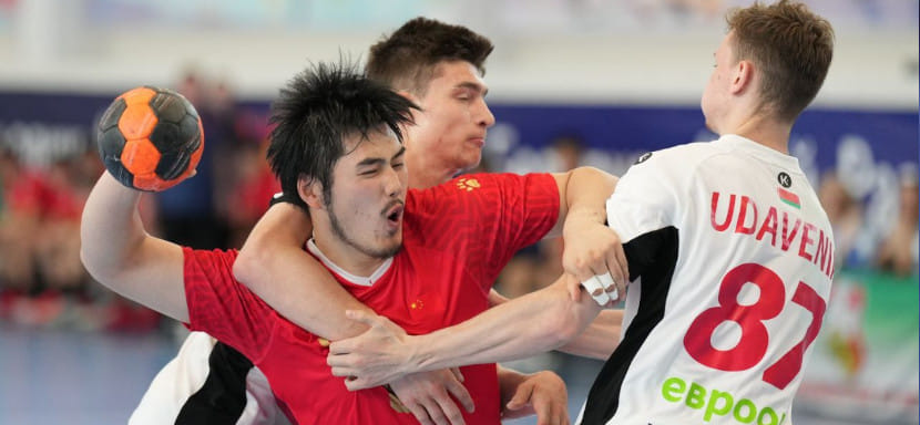 Товарищеский матч. Мужская сборная Китая открыла серию спаррингов в Беларуси минимальной победой над БГУФК-СКА