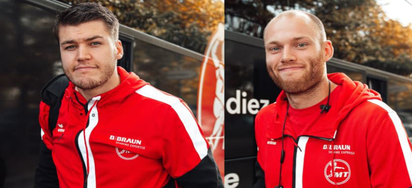 В матче с "Фленсбургом" лидер мужской бундеслиги "Мельзунген" лишился из-за травм исландских легионеров Йонссона и Арнарссона