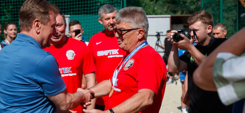 Пляжный гандбол. Виталий Волынченко: "Надо дописать в регламент только одну строчку: чтобы у клубов Суперлиги был пляжный состав" (ВИДЕО)