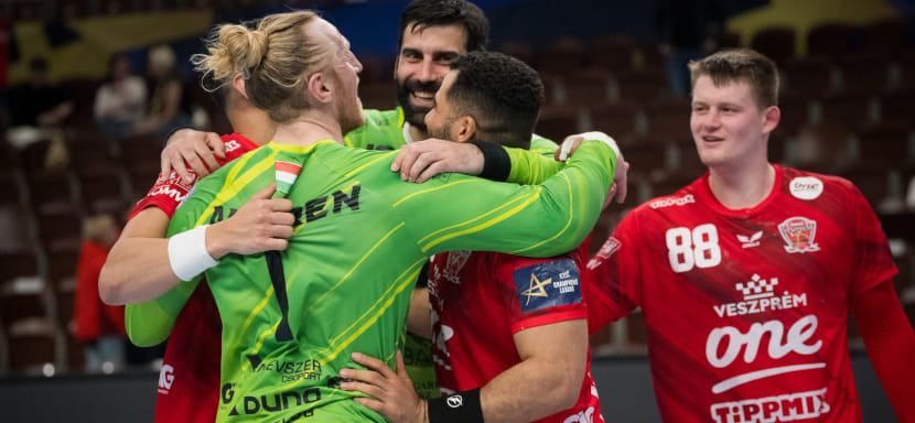 "Веспрем" на домашней площадке вырвал волевую победу у "Берлина" в первом матче 1/4 финала мужской Лиги чемпионов