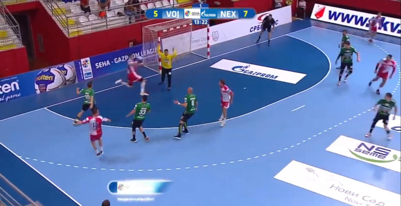 СЕХА-Газпром-лига. "Воздушка" в исполнении "Войводины" признана лучшим моментом стартового матча турнира (ВИДЕО)