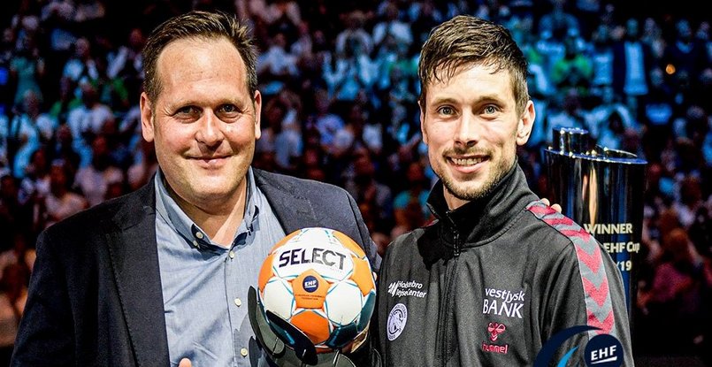 Кубок ЕГФ. Левый крайний "Хольстебро" Магнус Брамминг стал лучшим бомбардиром турнира