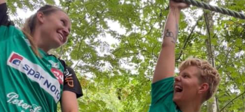 Дания. "Виборг" с пятью новичками в составе начал предсезонную подготовку с рафтинга и преодоления полосы препятствий (ФОТО)