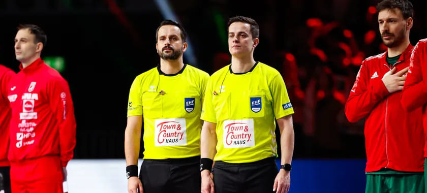 Стали известны 18 судейских пар, которые будут работать на матчах чемпионата Европы-2026 в Дании, Швеции и Норвегии