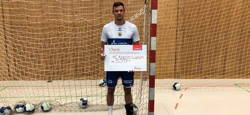 Швейцария. Лучший бомбардир чемпионата белорус Глеб Гарбуз заработал для молодежи "Кринс-Люцерна" почти шесть тысяч франков