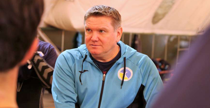 Сергей Бебешко: "Во встрече с командой Черногории мы не должны совершать глупые потери. Главное — игра от защиты и контратака"