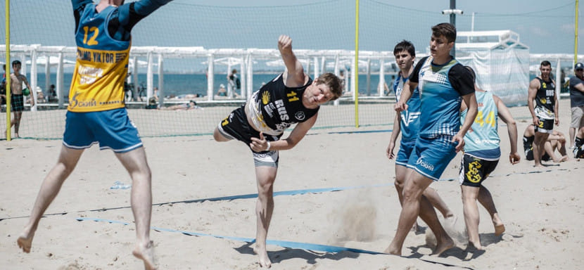 Пляжный гандбол. Роман Калашников: "Итоговый результат можно назвать удовлетворительным для "Екатеринодара"
