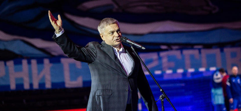 Сергей Шишкарёв Владимиру Максимову: "Активность и высокий профессионализм снискали вам огромный авторитет"