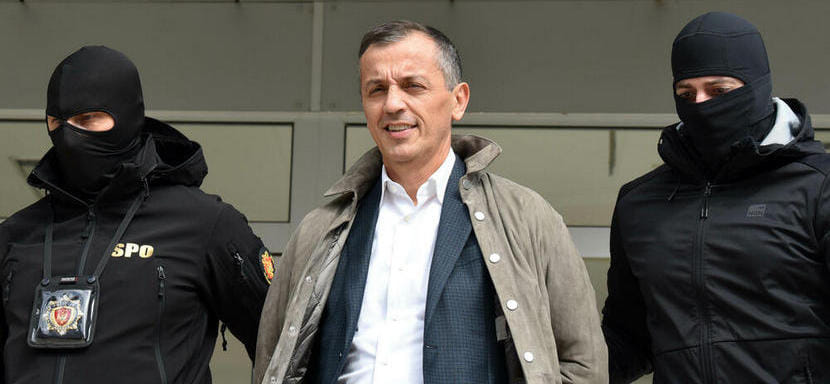 Первый вице-президент ЕГФ Предраг Бошкович помещён под стражу на 72 часа. Он подозревается в участии в преступной группе