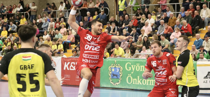 "Веспрем" в гостях разгромил "Дьёндьёш" и продолжил лидировать со 100-процентным результатом в чемпионате Венгрии