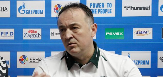 СЕХА-лига. Славко Голужа о поражении от "Загреба": "Наши молодые игроки должны были лучше использовать этот шанс"