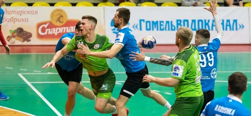 Беларусь. Два представителя страны в СЕХА-лиге "Гомель" и "Машека" провели товарищеские матчи