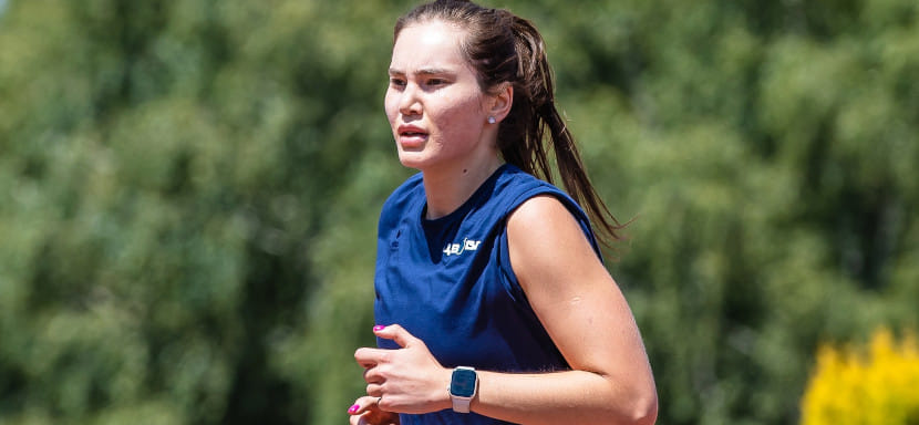 Карина Сабирова: "Пока мы проходим адаптацию, привыкаем к нагрузкам. Но уверена, что в середине тренировочного цикла будет легче"