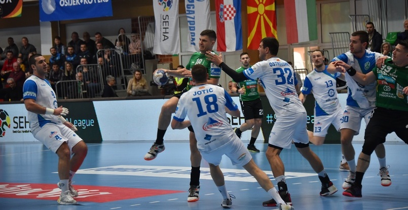 СЕХА-лига. Хорватский "Нексе" в первом матче 1/8 финала обыграл северомакедонский "Еурофарм Пелистер"