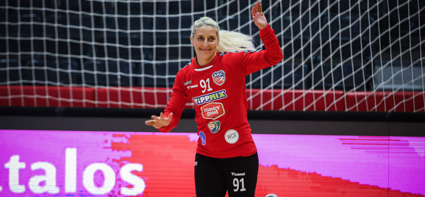 Венгрия. Вратарь "Кишварды" и сборной Сербии Кристина Граовац завершает игровую карьеру