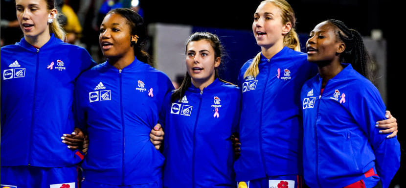 Франция. Люси Гранье о дебюте в сборной Франции: "Это было настоящее безумие. На матче присутствовали моя семья, фанаты "Безансона"