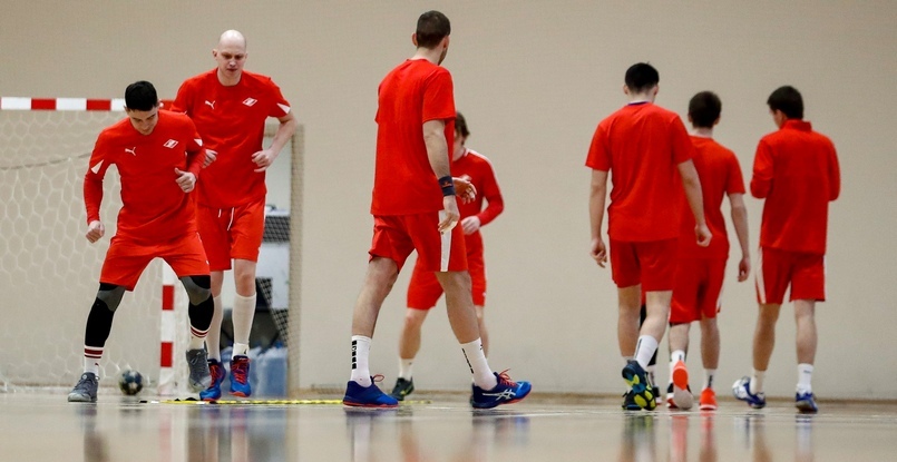 Суперлига. Александр Деревень и Никита Самарский вернулись к тренировкам со "Спартаком" перед игрой с "Таганрогом"-ЮФУ (ФОТО)