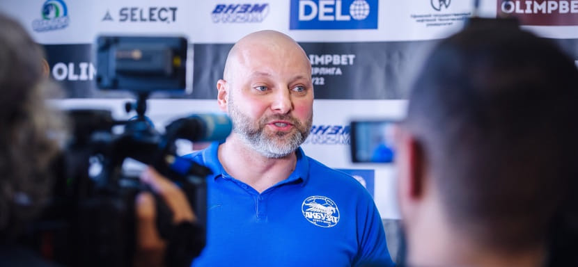 Александр Горбатиков: "Больше даю играть молодёжи, потому что после этого сезона будут играть они, половины команды не будет" (ВИДЕО)