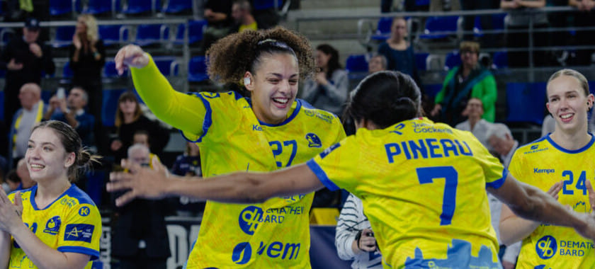 22-летняя линейная "Меца" Сара Буктит стала лучшим бомбардиром клуба за всю историю выступлений в Лиге чемпионов