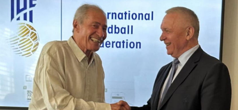 Председатель БФГ Владимир Коноплёв провёл в Базеле рабочую встречу с главой ИГФ Хассаном Мустафой