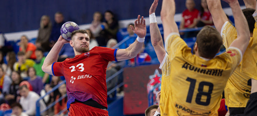 ЦСКА дома в единственном матче игрового дня Суперлиги минимально обыграл краснодарский СКИФ. Дмитрий Холмов отразил 41% бросков