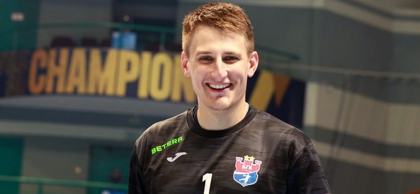 Беларусь. Первым героем нового проекта "Шумак-шоу" стал российский голкипер БГК Денис Заболотин (ВИДЕО)