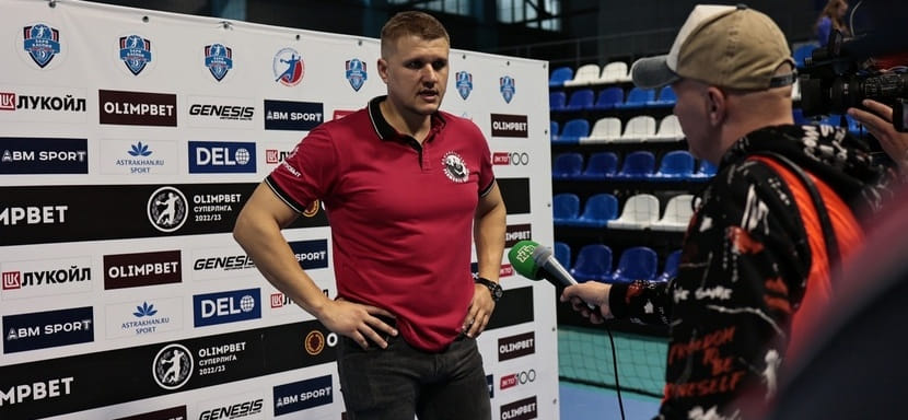 Olimpbet Суперлига. Валентин Бузмаков: "Итоговый результат мог быть лучше, но, к сожалению, к концу игры немного растеряли преимущество"