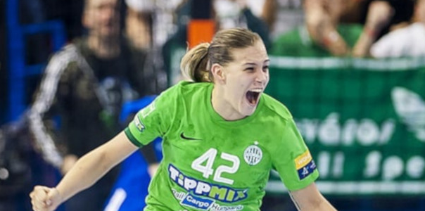 19-летняя левша "Ференцвароша" Катрин Клуйбер стала игроком месяца по версии ЕГФ. Она оставила на втором месте Никке Гроот