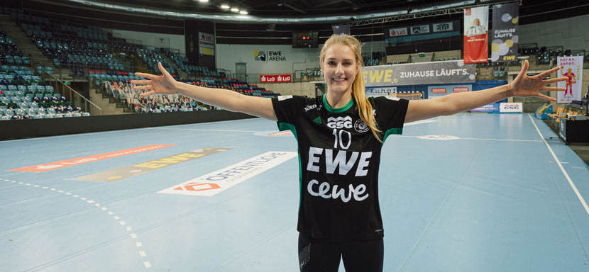 Женская бундеслига. "Ольденбург" продлил контракт с левой полусредней Катрин Пихльмайер