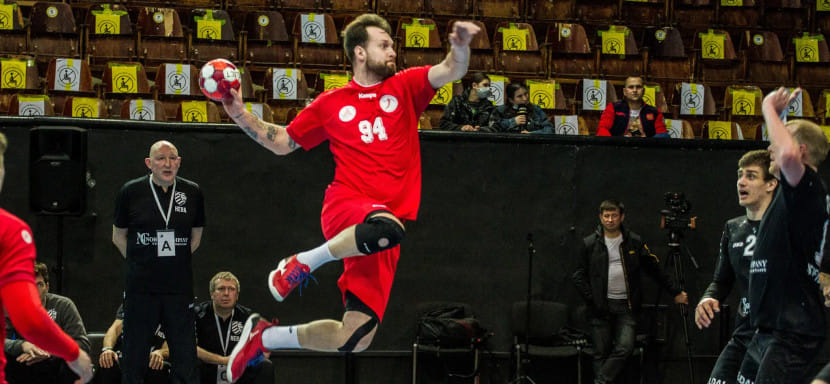 Olimpbet Суперлига. Левый полусредний "Донских Казаков"-ЮФУ Иван Бусень: "Будем стараться и делать всё возможное, чтобы выйти в 1/2 финала"