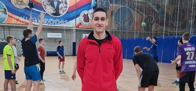 Голкипер сборной России Дмитрий Павленко провел мастер-класс для учеников чеховского УОР №4 (ФОТО)