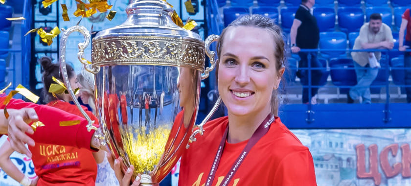 Итоги сезона. ЦСКА. Юлия Козаченко: "Поверили в себя после победы в финале Кубка в Ростове-на Дону!"