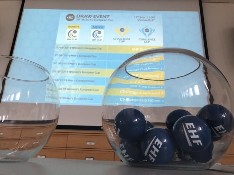 Еврокубки-2018/19. Первый жребий на осень