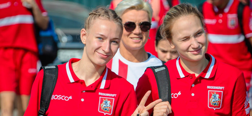 Всероссийская Спартакиада. Елена Рабазулькина: "Девочки в команде очень заряжены. Настроены очень серьёзно, думаем только о победе" (ВИДЕО)