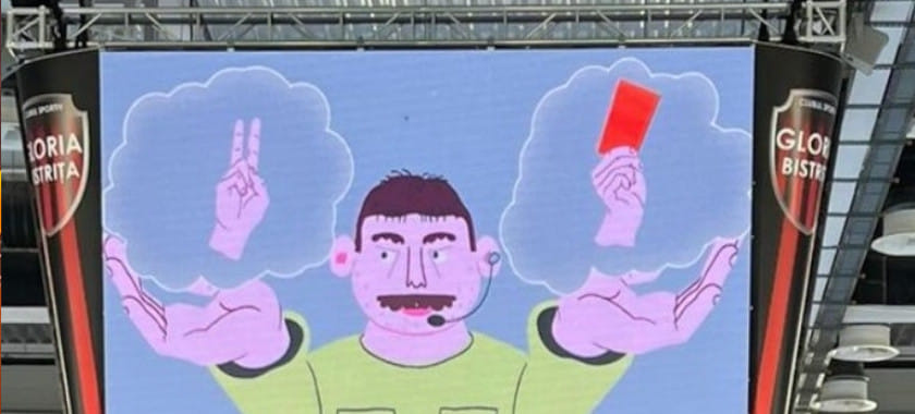 В перерывах матчей этого сезона женской Лиги чемпионов на экранах арен объясняются правила гандбола и судейские трактовки