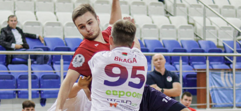 Минский СКА крупно обыграл БГУФК-СКА в матче мужского чемпионата Беларуси и сравнялся по набранным очкам с БГК