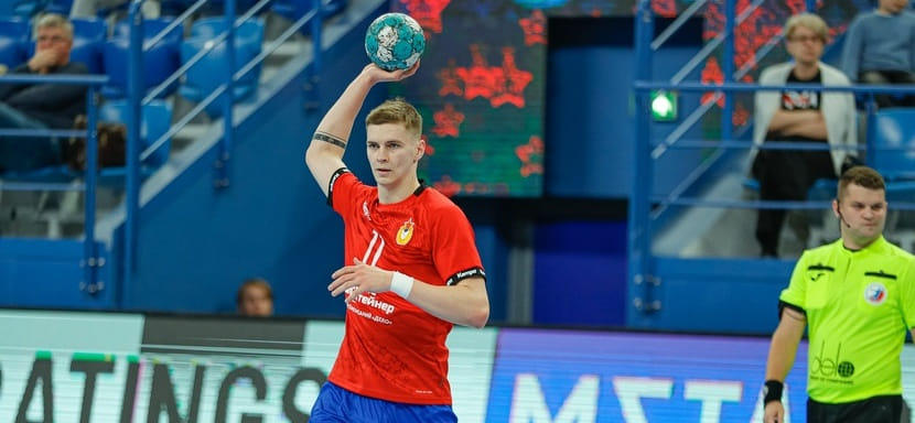 Olimpbet Суперлига. Александр Гребёнкин: "В игре с Астраханью постараемся с самого начала забросить побольше лёгких мячей и создать комфортный отрыв"