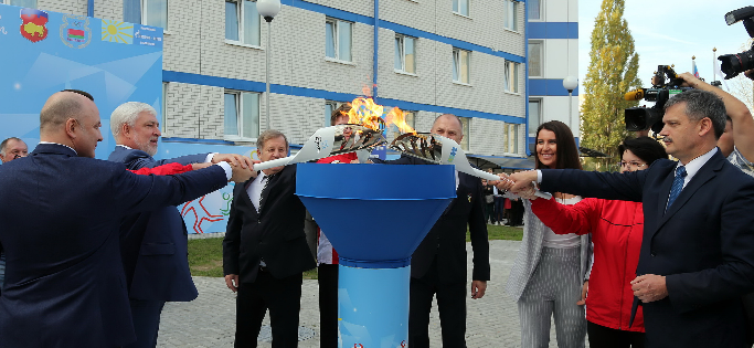 В Бресте открыли новый учебно-спортивный центр. БГК будет поддерживать гандбольное направление