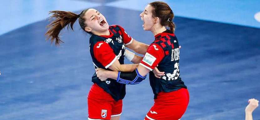 ЧЕ-2022. Правая полусредняя сборной Хорватии Катарина Павлович — автор лучшего гола в пятый день топ-турнира (ВИДЕО)