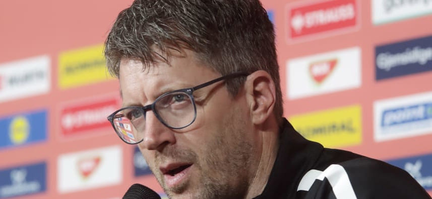 Главный тренер женской сборной Германии Маркус Гаугиш спустя 18 лет после завершения игровой карьеры проведёт ещё один матч