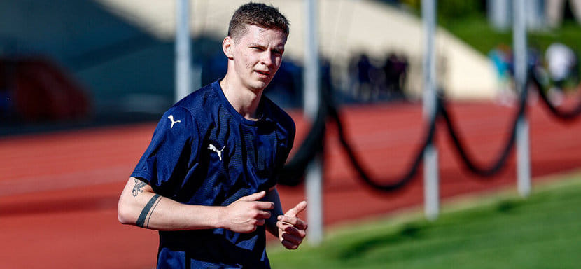 Olimpbet Суперлига. Александр Гребёнкин: "Люблю анализировать свои игры, также смотрю европейский гандбол и выношу для себя что-то полезное"