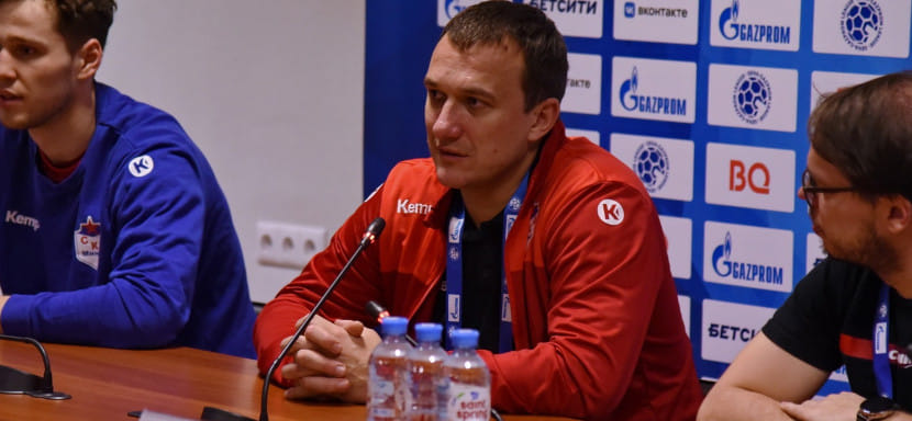 SEHA-Gazprom League. Дмитрий Никуленков: "Я думаю, наша игра с "Виктором" — образец для просмотра и всех болельщиков" (ВИДЕО)