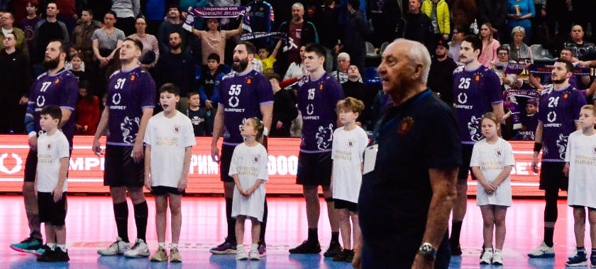 HC Chekhovskie Medvedi beat HC Victor on its home court in the first quarter-finals of the Cup of Russia. Aleksandr Lysenko reflected 47% of throws