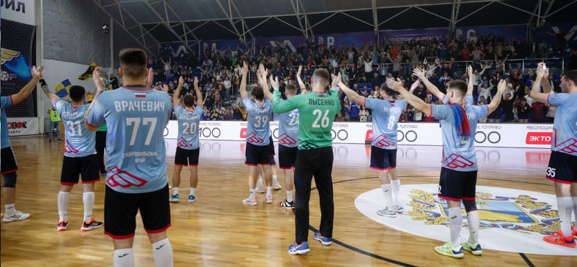 Olimpbet Суперлига. Ставропольский "Виктор" обыграл в гостях "Чеховских медведей" и возглавляет чемпионскую гонку со 100-процентным результатом