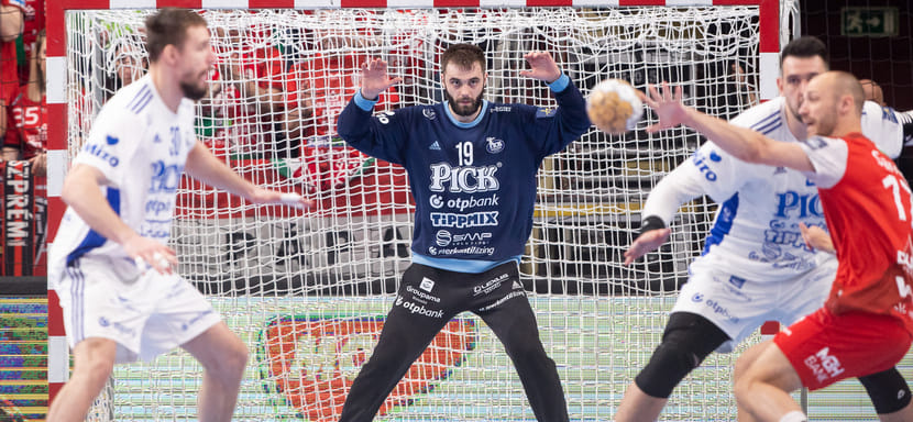 Лига чемпионов. Вратарь "Пика" Мартин Надь — автор лучшего сейва в ответных матчах 1/8 финала (ВИДЕО)