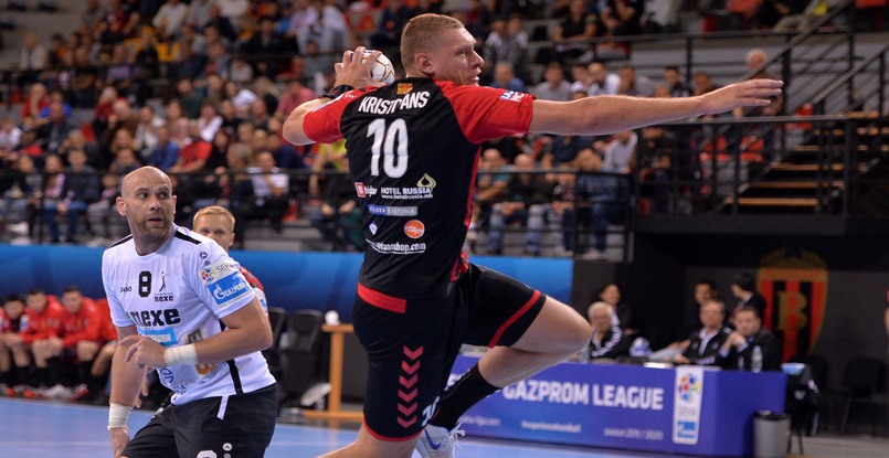 СЕХА-лига. "Вардар" добился непростой победы над хорватским "Нексе". Тимур Дибиров — лучший бомбардир встречи