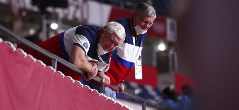 Олимпиада. Евгений Трефилов: "Остался осадок от игры, но не от занятого места. В финале не сыграла передняя линия" (ВИДЕО)