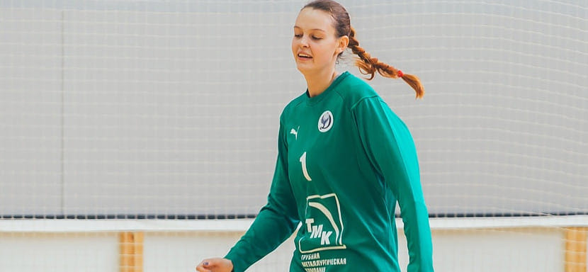 Olimpbet Суперлига. "Динамо-Синара" на выезде разгромило АГУ-"Адыиф". Анна Верещак отразила 15 бросков (65 процентов надежности)